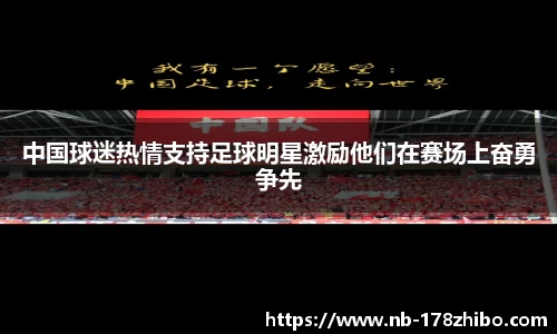 中国球迷热情支持足球明星激励他们在赛场上奋勇争先